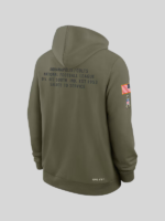 Nike 2025 Salute to Service Colts Hoodie Olive