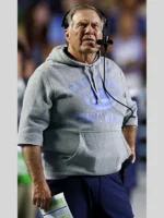 North Carolina Bill Belichick Hoodie Grey