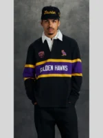 OVO Wilfrid Laurier University Polo Shirt Black