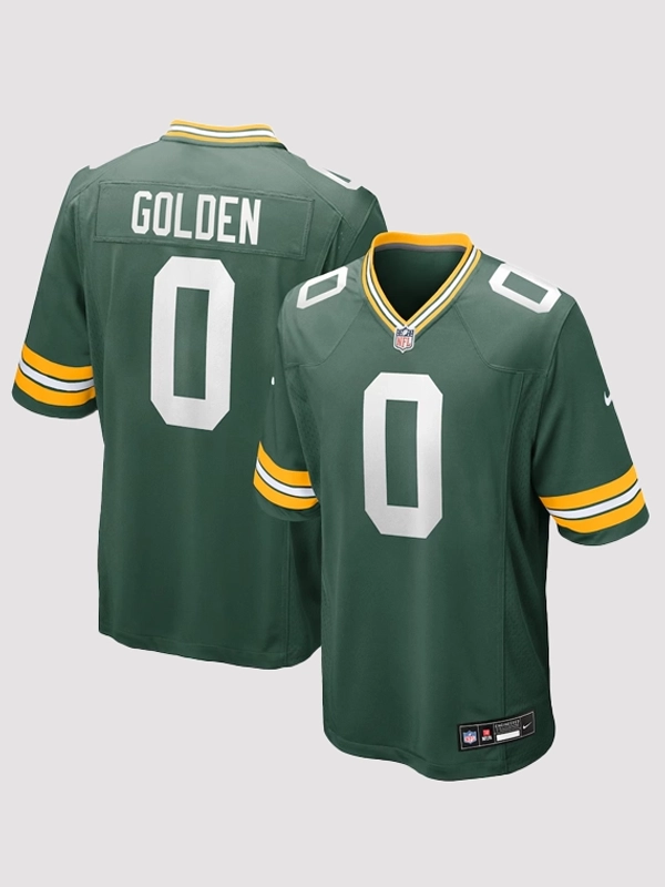 Packers Matthew Golden Green Jersey Packers Matthew Golden Green Jersey