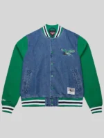 Philadelphia Eagles Denim Kelly Green Jacket