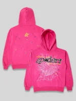 Pink sp5der v2 hoodie