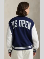 Ralph Lauren US Open Baseball Jacket Blue
