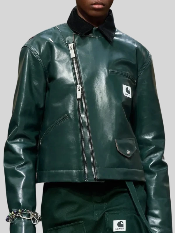 Buy Sacai x Carhartt Leather Jacket - Wonder Jackets