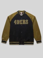 San Francisco 49ers Double Clutch Raglan Jacket