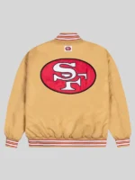 San Francisco 49ers GOLF WANG Jacket Gold