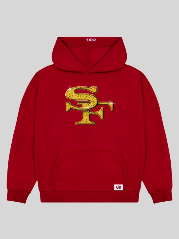 San Francisco 49ers GOLF WANG Red Hoodie San Francisco 49ers GOLF WANG Red Hoodie