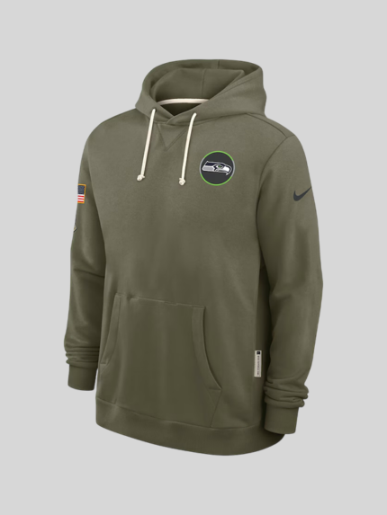 Seattle Seahawks Salute to Service Hoodie 2025