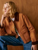 Sézane Brown Marion Jacket