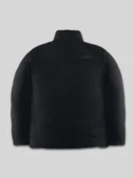 Sitka Studio Black Hooded Puffer Jacket