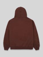 Sp5der Web Brown Hoodie