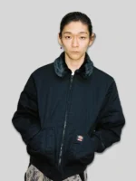 Supreme x Dickies Reversible Jacket Black Faux Fur