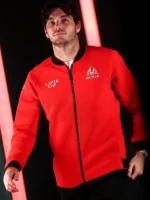 Taylor Fritz Laver Cup Bomber Red Jacket