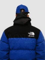 The North Face x Aimé Leon Dore Puffer Jacket In Blue