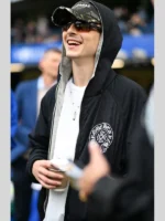 Timmothée Chalamet Chrome Hearts Black Jacket