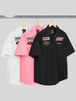 Supreme x Vanson Leathers S/S Work Shirt - Wonder Jackets