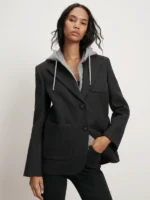 Veronica Beard Bankes Oversized Dickey Jacket Blazer