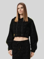 Versace I ♡ Baroque Black Hoodie