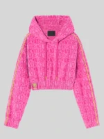 Versace I ♡ Baroque Hoodie Pink
