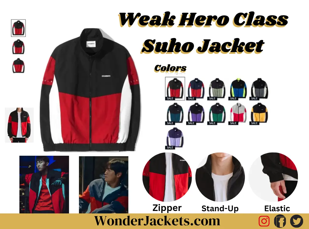 Buy Qt8 Garments Weak Hero Class 1 Suho Jacket