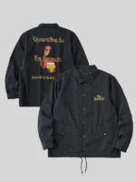 White Mountaineering Qotsa Lullabies To Paralyze Black Coach Jacket