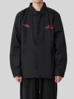 White Mountaineering Qotsa Songs For The Deaf Jacket Black
