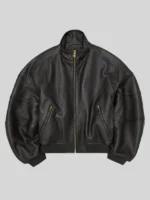 Willy Chavarria Ruff Rider Leather Jacket