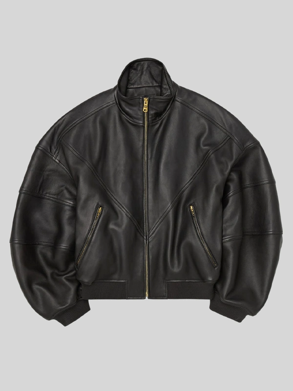 Willy Chavarria Ruff Rider Leather Jacket Willy Chavarria Ruff Rider Leather Jacket