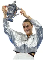 aryna sabalenka silver nike jacket