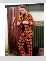 david s pumpkins costume Suit