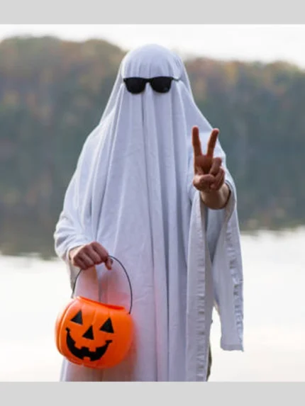 Ghost Halloween Costume for Adults