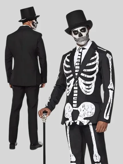 halloween skeletons Suit