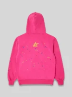 sp5der pink v2 hoodie