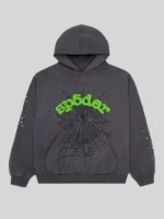 with web sp5der hoodie