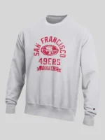 49ers Champion Reverse Weave Grey Sweatshirt
