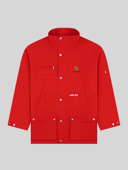 ALD x Porsche GORE-TEX Cabrio Jacket Red