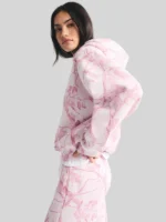 Abercrombie & Fitch Light Pink Camo Hoodie For Womens