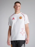 Adidas Drama Call x Man Utd T-Shirt White