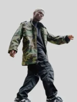Alpha Industries Vintage M65 Field Jacket Woodland Camo
