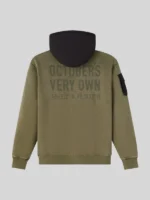 Alpha Industries x OVO Garment Dye Hoodie Green