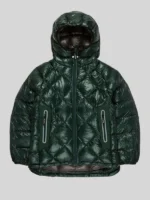 And Wander Diamond Jacket Green