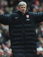 Arsene Wenger Black Long Coat