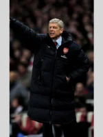 Arsene Wenger Coat Black