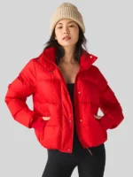 Beyond Yoga Big Cozy Red Jacket