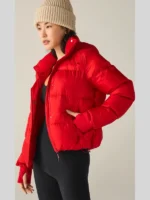 Beyond Yoga Women's Big Cozy Hooded Puffer Jacket