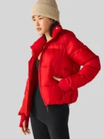 Big Cozy Jacket Ruby Red