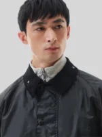 Black Transport Wax Jacket Barbour