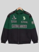 BoxLunch Wicked Elphaba Defying Gravity Racing Green And Black Jacket