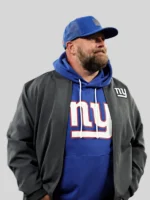 Brian Daboll New York Giants Bomber Jacket Black