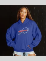Buffalo Bills Never Stop Oversized Hoodie